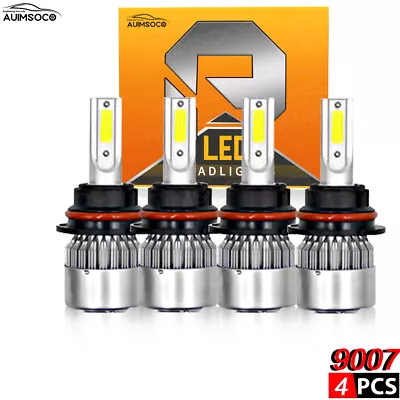 Para For Mitsubishi	Lancer 2002-2003  Faros LED De Haz Alto Y Bajo Xenón Blanca • $39.99