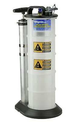 Mityvac 7201 Manual Fluid Evacuator Plus With 2.3 Gallon Reservoir; Evacuates... • $125.39