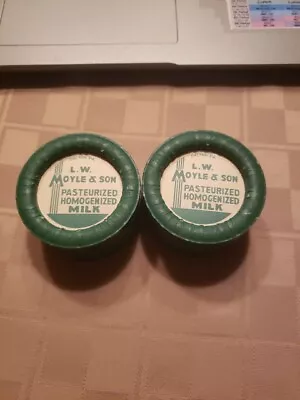 LW Moyle & Son Milk Bottle Caps - Lot Of 10 - Dalton PA • $10