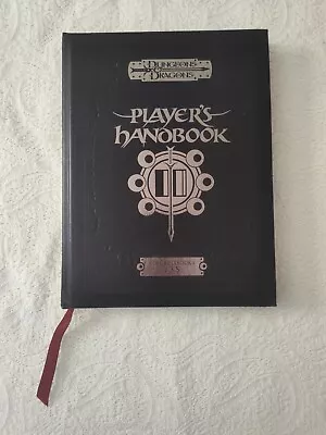 Dungeon And Dragons Players Handbook 3.5 Special Edition Leather And Certificate • $90