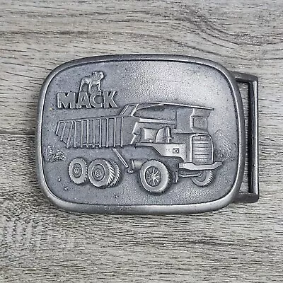 Vintage Mack Truck Dump Truck Belt Buckle 1970's • $14.97