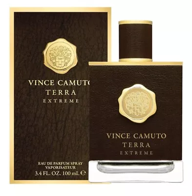 VINCE CAMUTO TERRA EXTREME EDP 3.4 OZ 100 ML FOR MEN New In Box Sealed Free Ship • $35.79