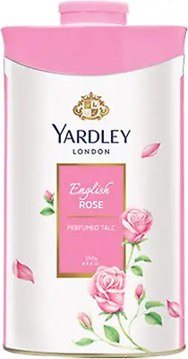 Yardley London ENGLISH ROSE Perfumed Deodorizing Talc Talcum Powder 100gm • £7.56