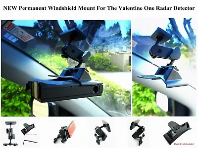 Set New Designed Permanent Windshield Mount For The Valentine One Radar Detector • $26.90