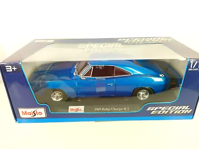 1/18 Scale Diecast 1969 Dodge Charger R/T By Maisto • $39.99