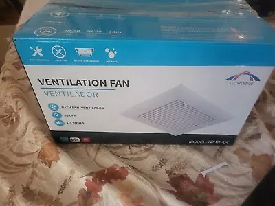 Ventilation And Exhaust Fan Very-Quiet 80 CFM 2.0 Bathroom TD-BF-04 • $39.69