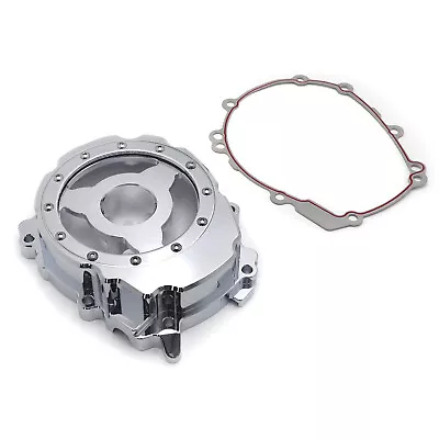 Chrome Clear Left Engine Stator Crankcase Cover Guard For 15-19 Yamaha YZF-R1 • $99.95