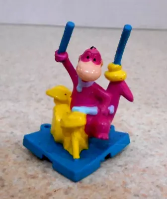 Vintage 90s Dino Flintstones Hanna Barbera PVC Toy Figure Drums • $14.99