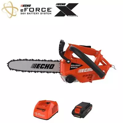 Echo Cordless Chainsaw 12 Dia 56V Lion Cordless Top Handle+2.5Ah Battery+Charger • $698.44