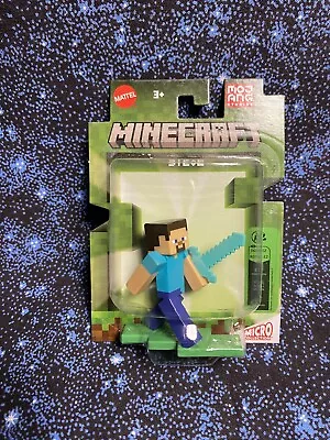 Minecraft Micro Collection 2” Steve Minifigure • $3.99