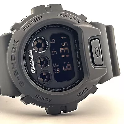 Casio G-Shock X Neighborhood DW-6900FS Black Matte Dw-6900 Exquisite Beauty Rare • $349