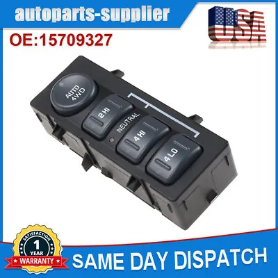 Fit For 99-02 Chevy Silverado GMC Sierra 4X4 Tranfer Case Switch 4WD 15709327 • $14.81