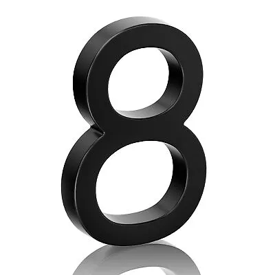 6  Floating Stainless Steel Address House Number Modern Metal Anti-Rust Hous... • $20.50