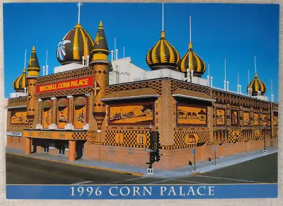 Vintage Postcard 1996 Corn Palace Mitchell South Dakota Souvenir Photo Unposted • $3.95