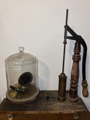 $750 • Buy Vacuum Pump Without Bell Jar Central Scientific Co. Antique Vintage