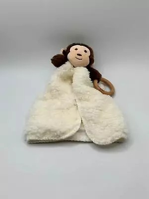 MONKEY Security Blanket / Lovey 13  Plush Toy By Mud Pie • $6