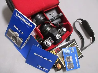 Voigtlander Film Camera Vsl 3-e Complete Kit Untested • $135