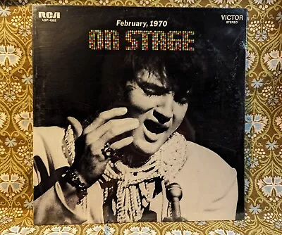 ELVIS Presley On Stage February 1970 LP RCA LSP-4362 Sealed Vintage Vinyl Nice! • $44.99