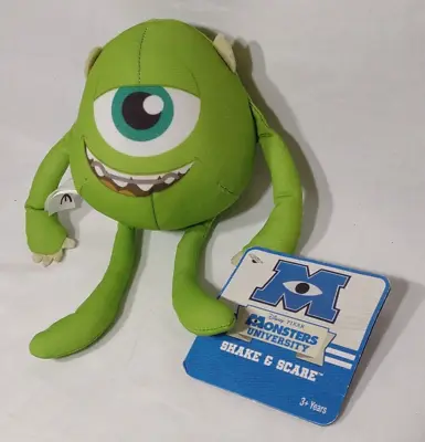 🐸 Disney Pixar Monsters University Shake & Scare Mike Speaking Plush 🐸 • $18.99