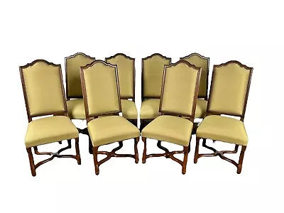 Minton Spidell Dauphine French Louis XIV Style Dining Chairs - Set Of 8 • $6495