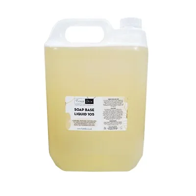5 Litre Soap Base Liquid 105 (5000ml) - A True Unscented Liquid Soap • £24.99