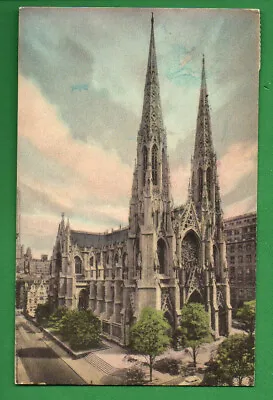 New York Saint Patrick's Cathedral New York City Vintage Pc. Used 864 • $4