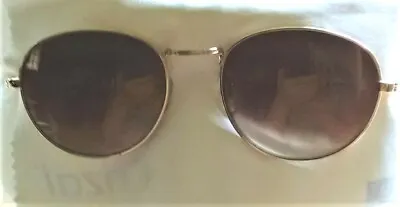 7 For All Mankind~Sunglasses~8001~GOLD~metal Frame~53-19-138~gradient Lilac~   • $29.95