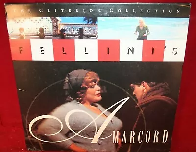 Laserdisc K * Amarcord * Magali Noël Bruno Zanin Pupella Maggio Fellini Criterio • $7.05