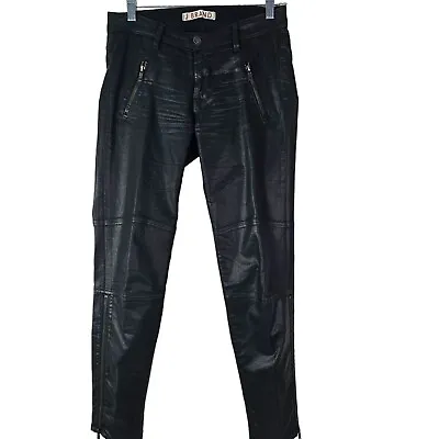 J Brand Jeans Womens Size 28 Black Skinny Agnes Stretch Zip Leg Pockets Pants • $26.50