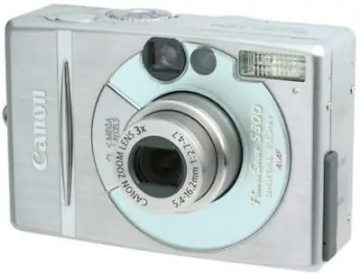 Canon PowerShot S300 2MP Digital ELPH Camera Kit W/3x Optical Zoom (6742A001) • $199.99