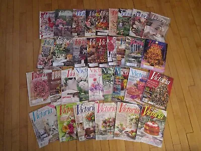 Lot Of 33 Victoria Magazines Issues Between 1995-2016 • $75