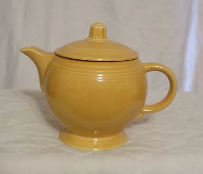 Vintage Fiesta *YELLOW* Medium Teapot W/LID  AS IS  • $19.50