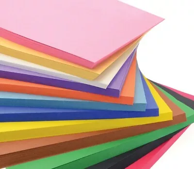 A4 Sugar Paper 10 Colours 250 Sheets Colours Craft Art A4 To A1 Size Sheets • £39.99