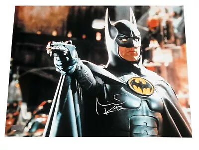 Michael Keaton Signed Photo Autograph Batman Returns Celebrity Authentics COA • $899