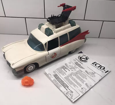 Vintage 1984 The Real Ghostbusters Ecto 1 Car Complete Kenner +Instructions AT90 • £79.99