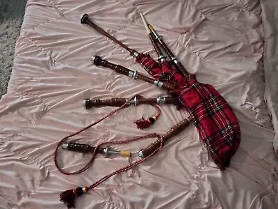 Vintage Scottish Highland Bagpipes • $275