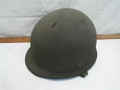 Vintage WWII - Vietnam Era US Army M1 Helmet W/Liner WW2 GI Infantry • $249.99