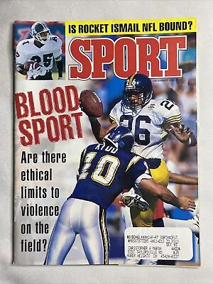 1992 December Sports Magazine The Sports Q&A Thurman Thomas (MH871) • $25.99