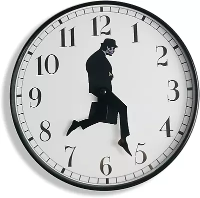 Ministry Of Silly Walks Clock Silly Walk Wall Clock A Interesting Wal • $31.42