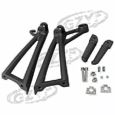 Motorcycle Passenger Rear Set Footrests Foot Pegs For Yamaha YZF-R6 2003 2004 05 • $38.97