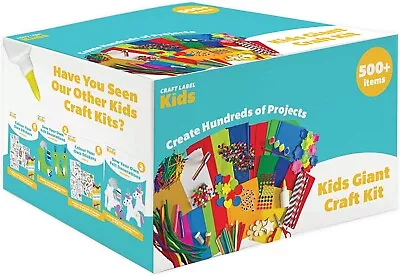 Craft Label Kids Giant Craft Bundle Multi One Size • £11.99