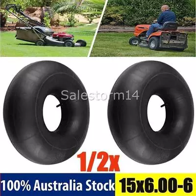 15x6.00-6 NHS Inner Tube For Lawn Mower Tractor Cart ATV Tire Valve Tyre OZ • $18.76