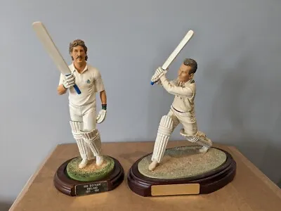 £40 • Buy Two Cricket Figures Of Ian Botham And Neil Fairbrother.