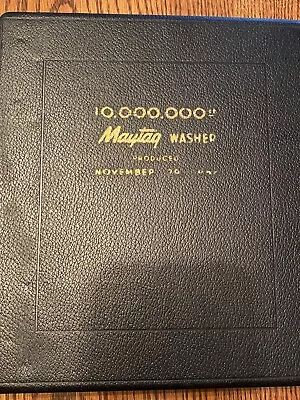 VINTAGE 1957 Maytag Company Advertising 10 Million Marketing Binder Very Rare • $24.99