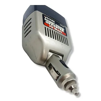 Vector VEC040 Car Pocket DC AC Power Inverter 70 Watt Swivel Lighter Power Plug • $10.30