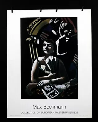 Max Beckman -Die Loge 1926 - Offset Poster - By Achenbach • $85