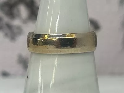 Gent's Gold Wedding Band 10K Yellow Gold 4.8g Size:9.8 (TDY019262) • $264.99