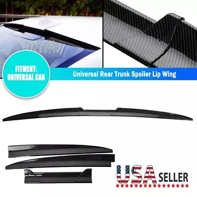 For Infiniti G35 G37 Sedan Coupe Adjustable Rear Trunk Lip Spoiler Tail Wing #CL • $35.99