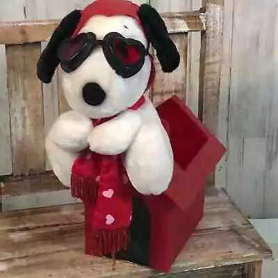 Vintage Snoopy Red Baron Valentine’s Day Planter From Teleflora • $15