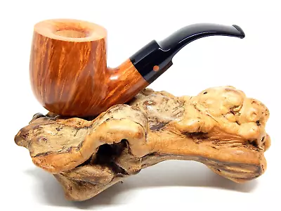 MORETTI 2023 UNSMOKED/NEW Ddd4 GRADE CHUBBY BENT SADDLE BILLIARD ESTATE PIPE • $69